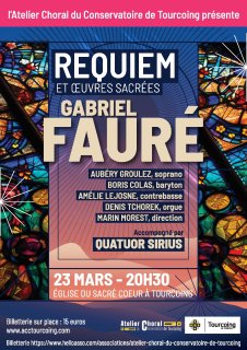 GABRIEL FAURE  - Atelier Conservatoire Tourcoing