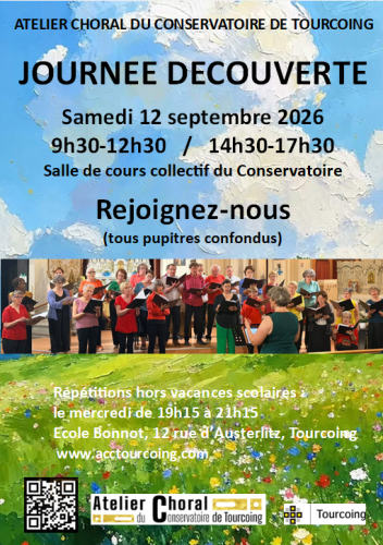 Journée découverte - Atelier Conservatoire Tourcoing